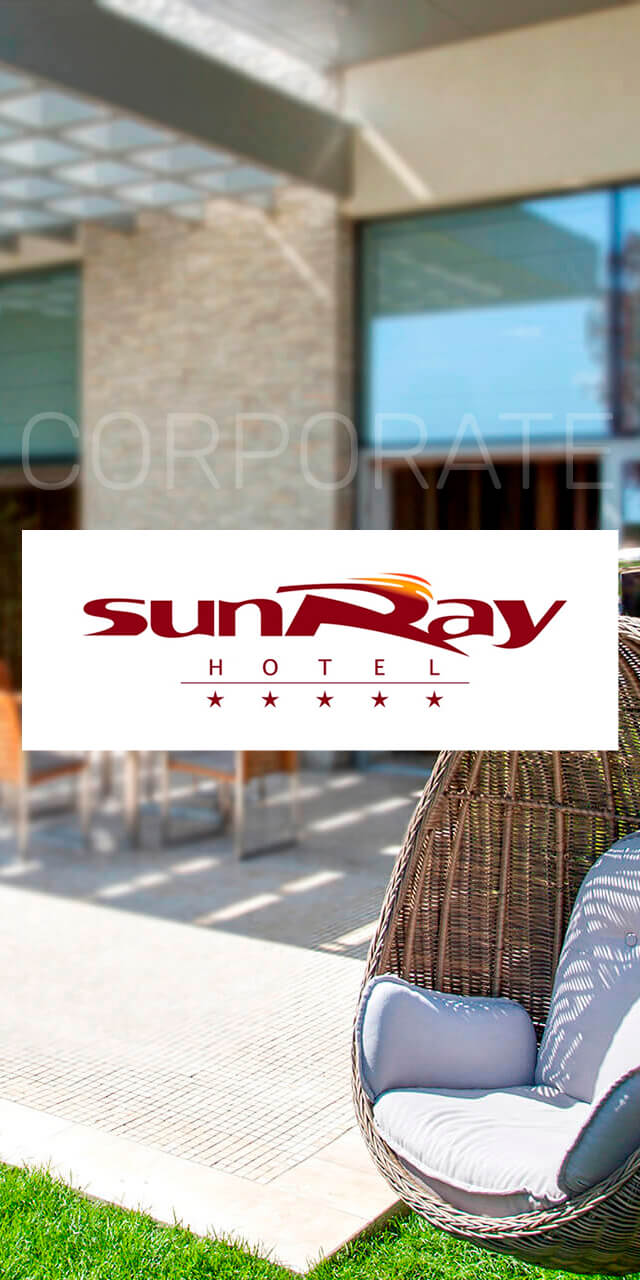 Разработка корпоративного сайта отеля SUNRAY